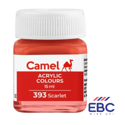  CAMEL FABRICA ACRYLIC COLOURS SCARLET 15ML  